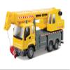 Bburago Die-Cast MUNICIPLE Construction Truck with Working Crane Colletible Model Toy - 1:50 Scale view 1