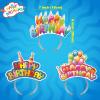 KKBES 12 Pack Party Headbands, Paper Hats for Adults and Kids, 3 Patterns view 3