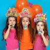 KKBES 12 Pack Party Headbands, Paper Hats for Adults and Kids, 3 Patterns view 4