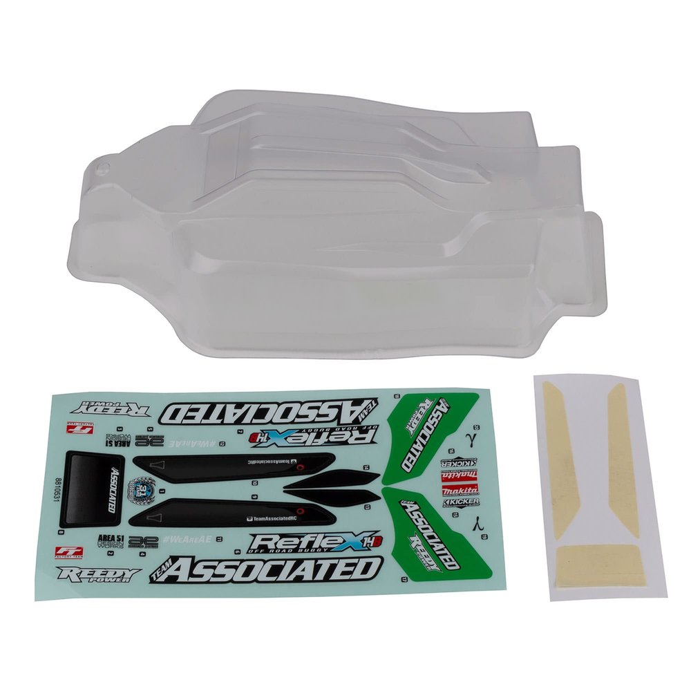 Team Associated Reflex 14B Gamma Body Set Clear ASC21594 Electric Car/Truck Option Parts