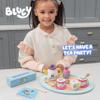 8th Wonder Bluey Toys Wooden Tea Party Set, 18-Piece Durable Toy Tea Set with Tray, Teapot, Teaspoons, and More, Pretend Play for Toddlers of Ages 3+ view 2
