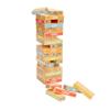 Bluey 8th Wonder Stackable Tumbling Tower Game, Robust Wooden Stacking Game with 54 Illustrated Colored Blocks, Fun Balancing Toy for Kids Ages 3+ view 1