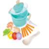 Hape Little Chef Cooking & Steam Playset | Toy Kitchen with Play Food and Accessories, for Children Ages 3+ Years view 1