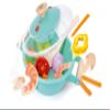 Hape Little Chef Cooking & Steam Playset | Toy Kitchen with Play Food and Accessories, for Children Ages 3+ Years view 3