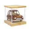 BenchPro Clear Acrylic Display Case for Trophy, Collectibles, Assemble Cube Display Box Stand Dust Proof Protection Showcase for Action Figures Toys. (1.75" & 1" Thick Wood, 12" H x 12" L x 12" D) view 2