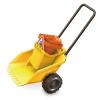 Hape Construction Sand Toy Dumper Set | Toy Set with Wheelbarrow Bucket, Shovel, Cone and Sign, for Children Ages 3+ view 2