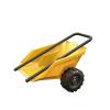 Hape Construction Sand Toy Dumper Set | Toy Set with Wheelbarrow Bucket, Shovel, Cone and Sign, for Children Ages 3+ view 3