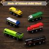 SainSmart Jr. Wooden Train Set Accessories, Magnetic Toy Car Set (10 PCS), Compatible with All Major Brands, Gift for Toddlers, Boys, and Girls Aged 3+ view 4
