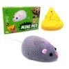 Gosyfeti Remote Control Mouse Toy, Electric RC Rat Animal, for Prank Joke Trick, Cat Playing, Kid's Children's Funny Birthday (Grey) view 1
