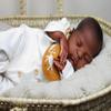 Angelbaby Lifelike Reborn Baby Dolls Black Boy with Brown Skin 20 Inch African American Silicone Sleeping Newborn Real Ethnic Baby Doll Soft Body Alive Infant Look Biracial Reborns Doll Gift Playsets view 1