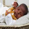 Angelbaby Lifelike Reborn Baby Dolls Black Boy with Brown Skin 20 Inch African American Silicone Sleeping Newborn Real Ethnic Baby Doll Soft Body Alive Infant Look Biracial Reborns Doll Gift Playsets view 4