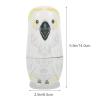 MAGICLULU Owl Nesting Dolls Home Decor 5Pcs Animal Russian Nesting Doll Cute Cartoon Pattern Nesting Doll for Christmas Easter Halloween Halloween Decorations Owl Nesting Decor view 3