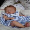 RXDOLL Sleeping Newborn Doll Realistic Reborn Baby Dolls Girl 19 Inch Real Life Baby Dolls Soft Cloth Body Lifelike Reborn Doll for Kids Toys Amazing Gifts view 1