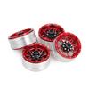 4pcs Aluminum Alloy 1.9 Wheel Rim 7-Spoke Wheels for 1/10 RC Crawler Axial SCX10 II 90046 TRX4 D90 TF2 Tamiya CC01 MST view 1