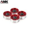 4pcs Aluminum Alloy 1.9 Wheel Rim 7-Spoke Wheels for 1/10 RC Crawler Axial SCX10 II 90046 TRX4 D90 TF2 Tamiya CC01 MST view 3