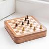 Star Handmade Personalised Luxury Chess Set-Mens Personalised Gift- Magnetic Wooden Chess Set- Travel Chess- Games for him - Birthday Chess Gift- (7 Inches) view 2