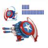Captain Dart Shooting Shield and 20 Darts Nerf Guns Toy, Kids Boys Toddlers Gun Toys Gift for Easter Basket Age 3-12 Years Old Birthday Holiday Party view 1