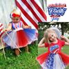 4th of July Tutu Skirt for Girls Independence Day Tutu Tulle Skirt Red White Blue Star Tutu Patriotic Costume view 4