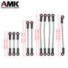 10 Pcs Metal TRX4 Links Set Suspension Steering Linkage Panhard Bar for 1/10 Scale RC Crawler 324mm Wheelbase TRX-4 Defender view 3