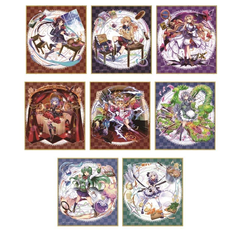 Touhou LostWord Trading Mini Shikishi Vol. EX Box