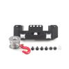 CNC Brass Aluminum Multifunctional Front Bumper Servo Mount for TRX-4 1/10 Scale RC Crawler Car(Black) view 1