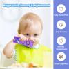 ROBBEAR Baby Teething Toys, Food Grade Silicone Teethers for Babies 3 6 12 18 Months, Fire TV Remote Shape Infant Chew Toys for Boys and Girls, Freezer BPA Free (Black+Black) view 4