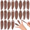 20 Pcs Finger Slingshot Novelty Toys, Toy Poop for Halloween, Fake Poop for Novelty Toys and Amusements, Poop for Finger Slingshot, Poop Rubber Spoof Toy for School Party view 1