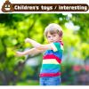 20 Pcs Finger Slingshot Novelty Toys, Toy Poop for Halloween, Fake Poop for Novelty Toys and Amusements, Poop for Finger Slingshot, Poop Rubber Spoof Toy for School Party view 4