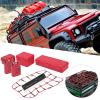 NDNCZDHC RC Car Mini Decoration Accessories Simulated Decoration Luggage Net Suitcase Fuel Luggage Net Kit for 1/8 1/10 Model Crawler RC Car view 2
