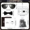 Mepase 18 Pcs Ring Bearer Gifts Ring Wedding Bearer Security Include Proposal Bow Tie, Security Badge, Sunglasses, Earpiece Card and Organza Bags for Police Secret Service Costume view 4