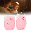 Audio Baby Monitor, 2 Way Talk Long Range Baby Monitor with Night Light, 1 Parent Unit, Built in Music, Two Way Intercom () view 3