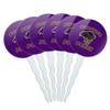 Whittier College Poets Logo Cupcake Picks Toppers Decoration Set of 6 view 1