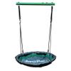 Swing, Climb and Glide Play Center. Backyard Playground Set. Easy Assembly, 7 User / 5 Station Metal Outdoor Play Set for Kids with Two Climbing Stations. 176" L x 69" Deep x 73" H, by XDP Recreation view 4