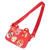 Sanpyl Kids Camera Case Compatible with Most Kids Camera Toys, Kids Video Camera and Accessories DIY Cartoon Decors Shock Absorbing Camera Bag, for Girls Gifts (Red) view 1