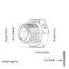 Aluminum 17mm Hex Wheel Nuts Adapter for Arrma 6s BLX Infraction Limitless Mojave Typhon hopups Upgrade Parts 8 pcs/Set(Black) view 2