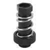 Aluminum Servo Saver Tube with Clamping Nut for Arrma 1/8 Kraton 6s Senton Talion Typhon 1/7 Infraction Mojave Upgrade Parts(Black) view 3