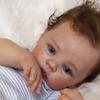 Anano Reborn Baby Dolls Silicone Full Body-19 in Realistic Baby Doll, Full Silicone Babys Doll Lifelike Boy, Real Life Reborn Dolls, Anatomically Correct Newborn Babys Washable view 3