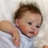 Anano Reborn Baby Dolls Silicone Full Body-19 in Realistic Baby Doll, Full Silicone Babys Doll Lifelike Boy, Real Life Reborn Dolls, Anatomically Correct Newborn Babys Washable view 4
