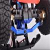Aluminum 7075-T6 Servo Horn 25T for Traxxas 1:18 TRX4M Ford Bronco Crawler 97074-1 / TRX4M Land Rover Defender 97054-1 / TRX4M K10 High Trail Crawler 97064-1 Upgrades - Red view 2