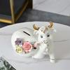 Bsetain Piggy Bank Girls Coin Bank Cow Piggy Bank Children's Creative Personality Money Box Adult Children's Home Birthday Gifts Tong Adults Use Pocket Money Home Decorations view 2