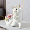 Bsetain Piggy Bank Girls Coin Bank Cow Piggy Bank Children's Creative Personality Money Box Adult Children's Home Birthday Gifts Tong Adults Use Pocket Money Home Decorations view 4