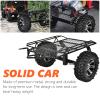 NDNCZDHC DIY Metal Trail Car Trailer Hopper Heavy-Duty Trailer Carrier Metal Kit for D90 SCX10 TRX4 1/10 Scale RC Crawler Car RC Accessory view 4