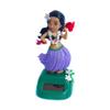 Katutude Solar Dancing Toys Solar Powered Hula Girl Dancer Figures Car Dashboard Ornament Home Office Window Table Decoration - No Batteries Required view 1