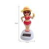 Katutude Solar Dancing Figure Car Dashboard Ornament Solar Powered Dancing Toys Shaking Head Figures Car Interior Decor Window Sill Solar Dancing Figurines - No Batteries Required view 2