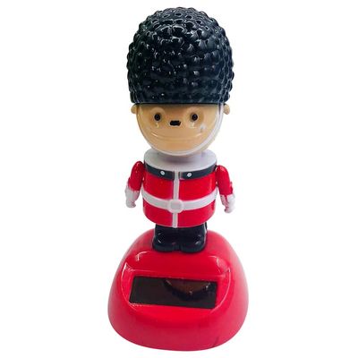 Katutude Solar Dancing Figure Car Dashboard Ornament Solar Powered Dancing Toys Shaking Head Figures Car Interior Decor Window Sill Solar Dancing Figurines - No Batteries Required