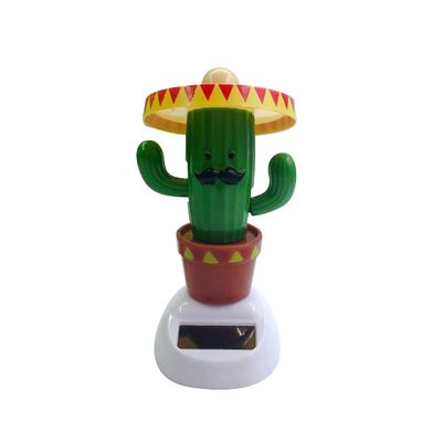 Katutude Solar Dancing Figure Car Dashboard Ornament Solar Powered Dancing Toys Shaking Head Figures Car Interior Decor Window Sill Solar Dancing Figurines - No Batteries Required