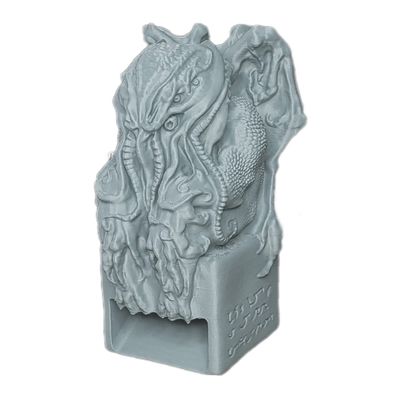 Dreaded Cthulhu Dice Tower (Tower + Tentacle Tray, Gray)