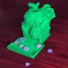 Dreaded Cthulhu Dice Tower (Tower + Elder Tray, Green) view 4