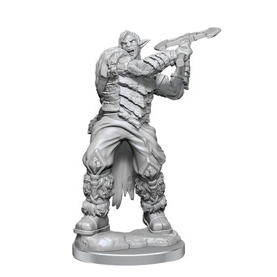 Ashari Stoneguard and Skydancer Unpainted Miniatures Critical Role Series Figures WizKids