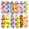 12PCS Hawaiian Leis Luau Party Decorations Tropical Party Favors Lei Hawaiian Flower Lei Perfect for Hawaiian Luaus Party Birthday Party Favors. view 1
